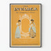 Vintagejuliste 'The Invader' Margaret L. Woodsilta seinäkoristeeksi