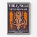 Vintage Juliste The Jungle par Upton Sinclair - Retroseinustarakenne