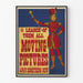 Vintage juliste The Leader of Them All Moving Pictures