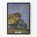 Vintagejuliste The Liberty Wagon Yhdysvaltain armeija
