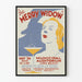 Vintage juliste The Merry Widow - Retro seinäkoriste