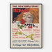 Vintage juliste The New York Sunday Herald 1896 seinäkoristelu