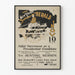 Vintage juliste The New York Sunday Herald 10. marraskuuta