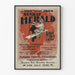 Vintage Juliste The New York Sunday Herald 1895