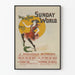 Vintage Juliste The New York Sunday World