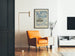 Vintage juliste The Singer in the Gallery -tyylinen musiikkilista