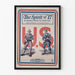Vintage Yhdysvaltain armeijan sota 1917 juliste seinäkoriste