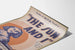 Teatterin juliste The Sun and I - vintage art déco -tyyli