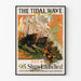 Vintage juliste The Tidal Wave - 95 laivaa laskettiin vesille 1918