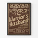 Vintage-teatterin juliste The Warrior's Husband 1930-luvulta