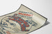 Vintage teatterijuliste The World Applauds seinäkoriste