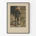Vintage juliste Théâtre Antoine seinäkoriste