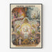 koristejuliste Cocherie-teatteri vintage