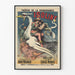 Teatterin Renaissance Isoline - Vintage-seinäkoriste Juliste