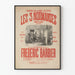 Vintage juliste Théâtre des Champs-Élysées Les 3 Normandes