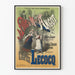 Teatterijuliste La Fille de Mme Angot - Vintage-seinäkoristelu