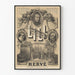 Vintage komedia-operetti juliste Lili Théâtre des Variétés