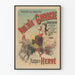 Vintage juliste komediateatteri Mam'zelle Gavroche Teatteri Variétés