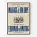 Vintage juliste Lyrique-teatterista - Don Lope'n häät