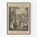 Vintage Juliste Le Pain Bis - Opéra Comique yhden näytöksenä