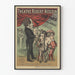 Vintage juliste Théâtre Robert-Houdin Pariisi seinäkoriste
