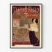 Teatro Regio Torino juliste koristeellinen vintage