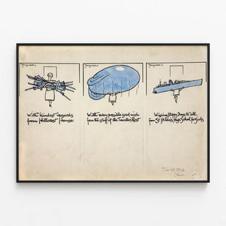 three-cartoon-figures-of-women-carrying-rifles-a-balloon-and-a-warship