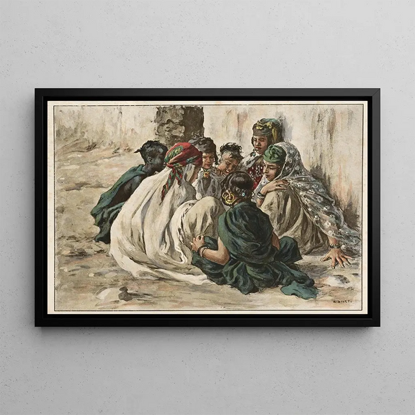 tienne Dinet - Jeux de Fillettes Laghouat.webp