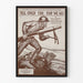 Vintage sotilasteos Juliste Till Over The Top We Go