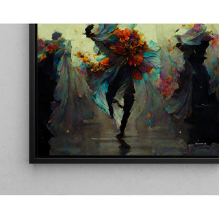 Tableau abstrait - Valse de Pétales