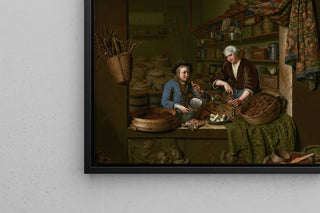 Taidetuloste Une épicerie - Willem van Mieris
