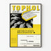 Vintage mainosjuliste TOPHOL lääkkeet nivelreumaan