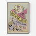 Vintage-teatteri-konserttijuliste Alcazar d'Hiver Faubourg Poissonnière