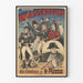 Vintage juliste lähettiläistämme kenraaleistamme H. Plessis