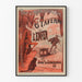 Vintage juliste La Grande Taverne de l'Enfer - Alkuperäinen seinäkoristelu