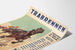 Vintage-juliste ravikilpailusta Praterissa 1934