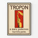Vintage TropoN vahvistava juliste voimakas