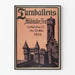 Vintage juliste keskiaikaisesta juhlasta Turnhallens 1904
