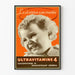 Vintage Juliste Ultravitamiini 4 suun terveyteen