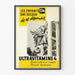 Vintage Juliste Ultraviamine 4 - Mainosjuliste aktiivisille lapsille