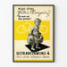 Vintage Juliste Ultravitamine 4 - Lasten ja Urheilun Seinän Koristelu