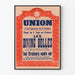Vintage juliste Union - Les Diving Belles Strasbourgissa