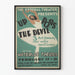 Vintage juliste "Up Pops The Devil" Waterloo-teatterissa