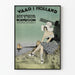 Vintage Juliste Vaar Hollannissa - Seinäsisustus Hollantilaisella teemalla
