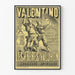 Vintage Valentino Juliste Valjhon Veljekset Amerikkalaiset jonglöörit