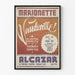 Vintage juliste Marionetti Vaudeville Alcazar