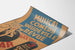Vintage-musiikkikomedian vaudeville-juliste Alcatzar