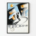 Art Déco vintage juliste Verticurine - seinäkoriste retro