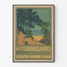 Vintage Juliste Dunelandin vierailusta Tremont South Shore -linjalla