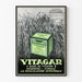 Vintage mainosjuliste Vitagar-vitamiini B